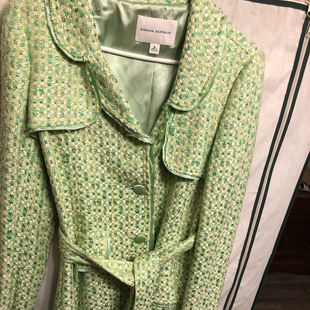 Banana Republic Green coat Size medium